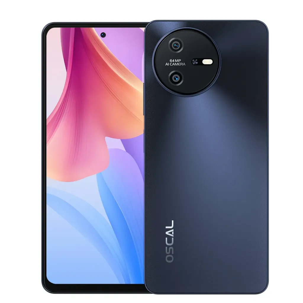 Oscal Tiger 12 6.78" 120Hz Display 8+128GB 12+256GB Helio G99 64MP Camera 4G Smartphone - Grey