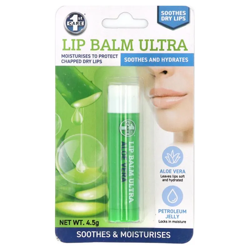 [262441] 1st Care Lip Balm Stick with Aloe Vera & Petrolatum Jelly 4.5g