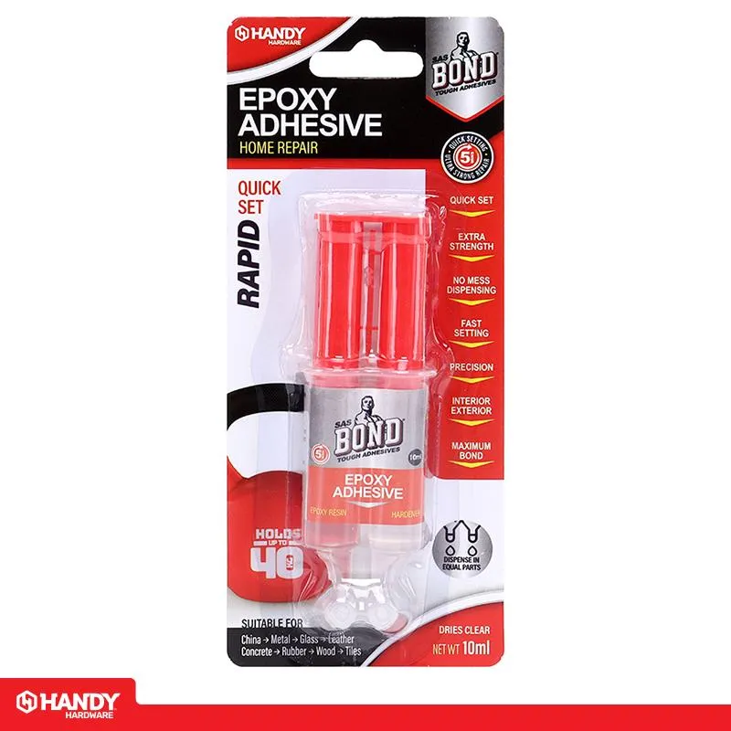 [283996] Bond Glue Epoxy Adhesive 10ml (Dries Clear)