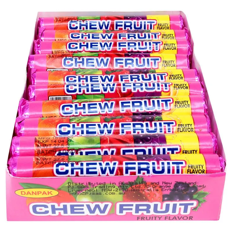 [DP1096] Chew Fruit Pack 27.5g