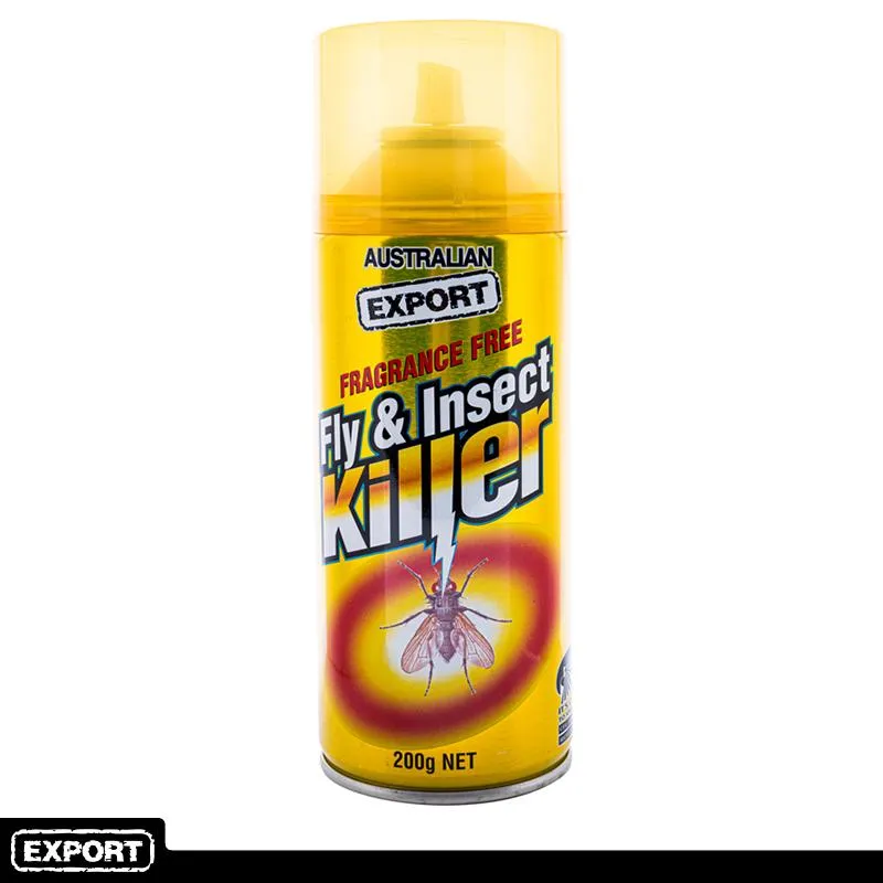 Export Fly Spray Fragrance Free 200g