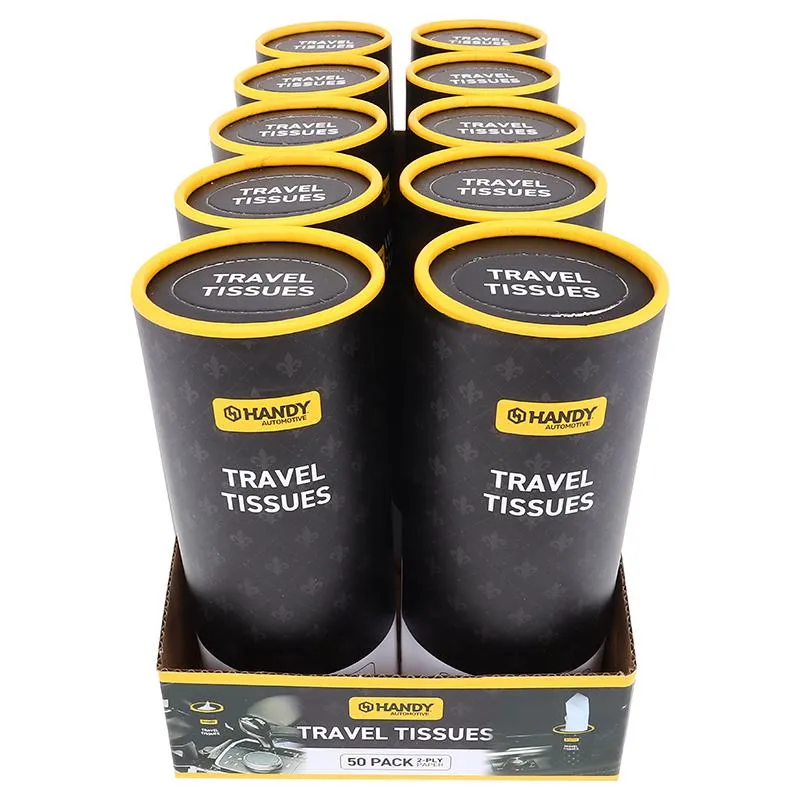 [288984] Handy Traveller Tissues 2 Ply 50 Pack