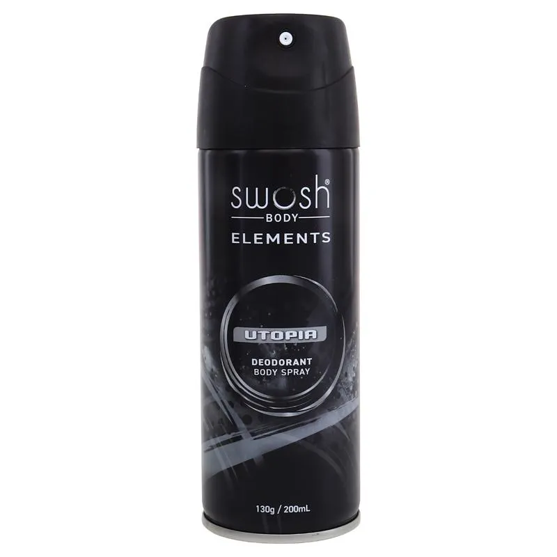 [287864] Swosh Body Deodorant Spray 200mL - Utopia