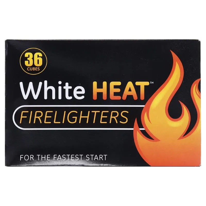 [WHK3236] White Heat Fire Lighters 36pk